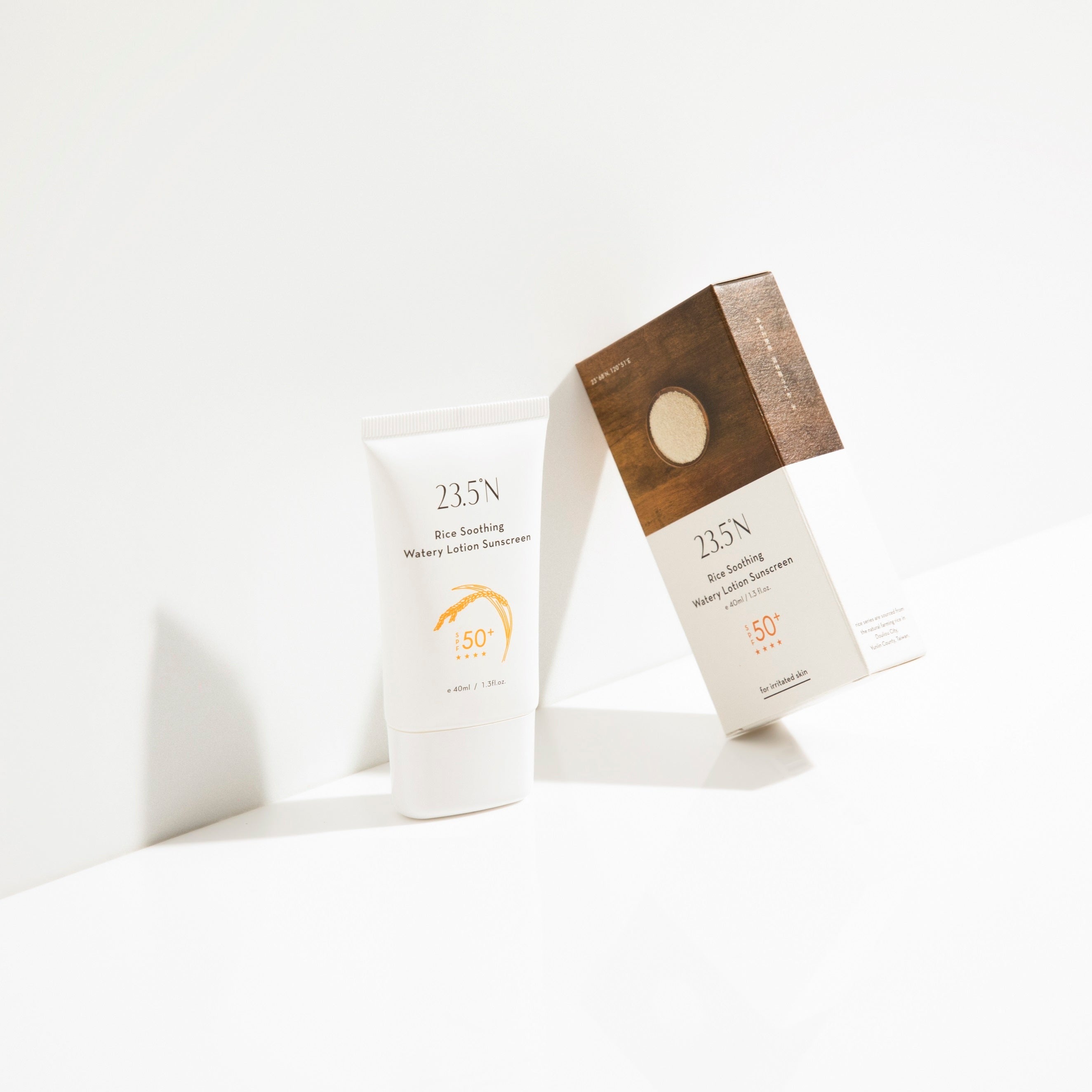 23.5°N 北緯研製 米粹舒緩水感防曬乳 40ml SPF50