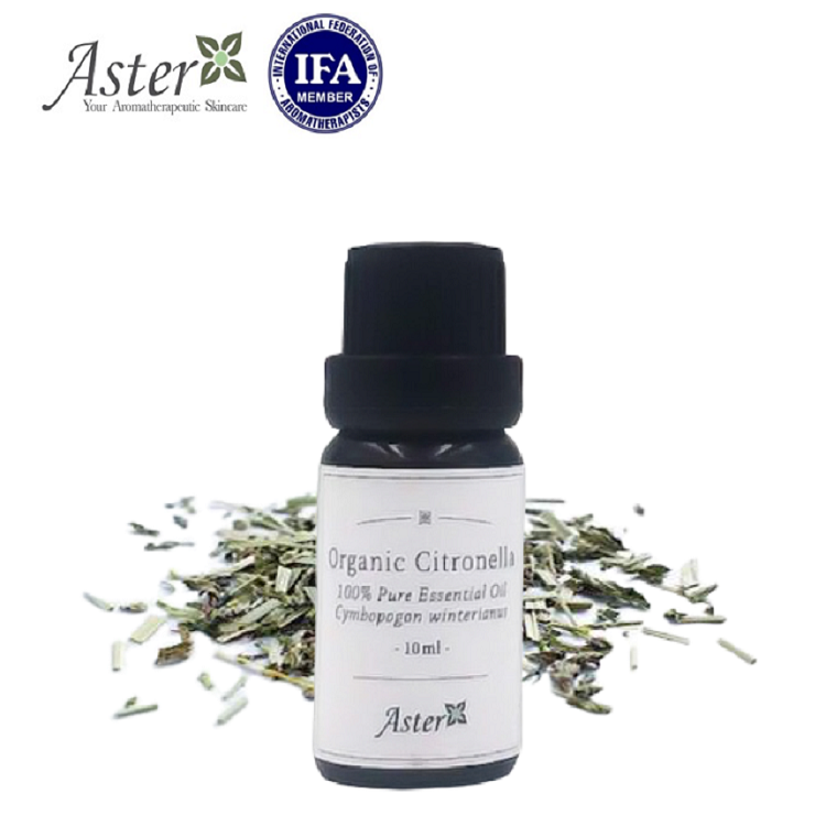 Aster Aroma 有機香茅香薰精油 (Cymbopogon nardus) 10ml