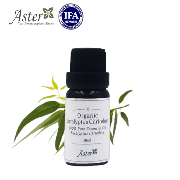 Aster Aroma 有機檸檬尤加利香薰精油 (Eucalyptus citriodora) 10ml