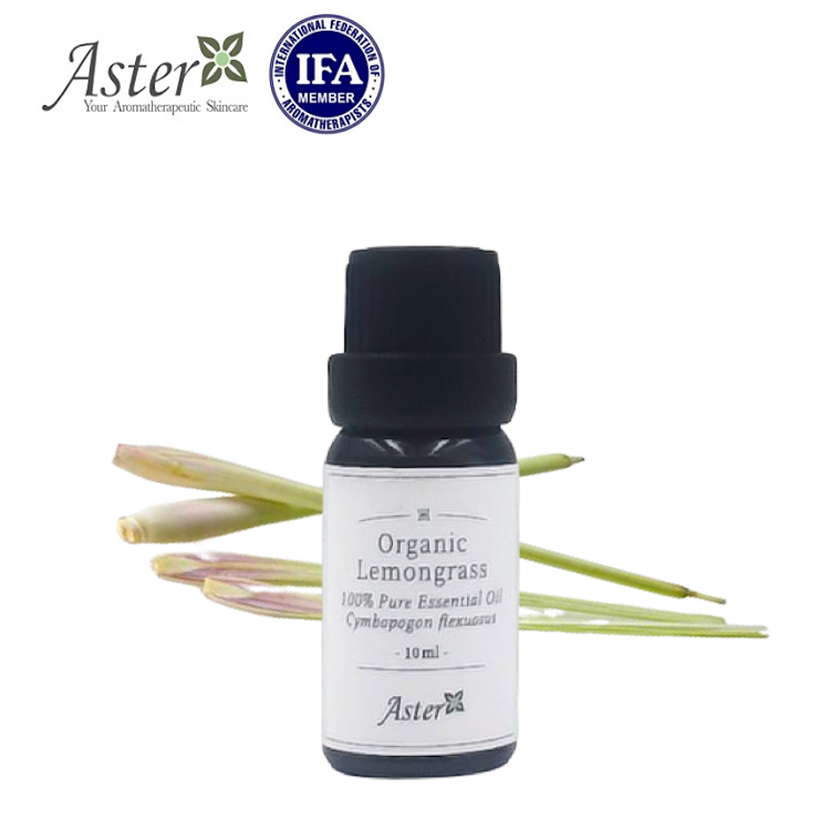 Aster Aroma 有機檸檬香茅香薰精油 (Cymbopogon flexuosus) - 10ml