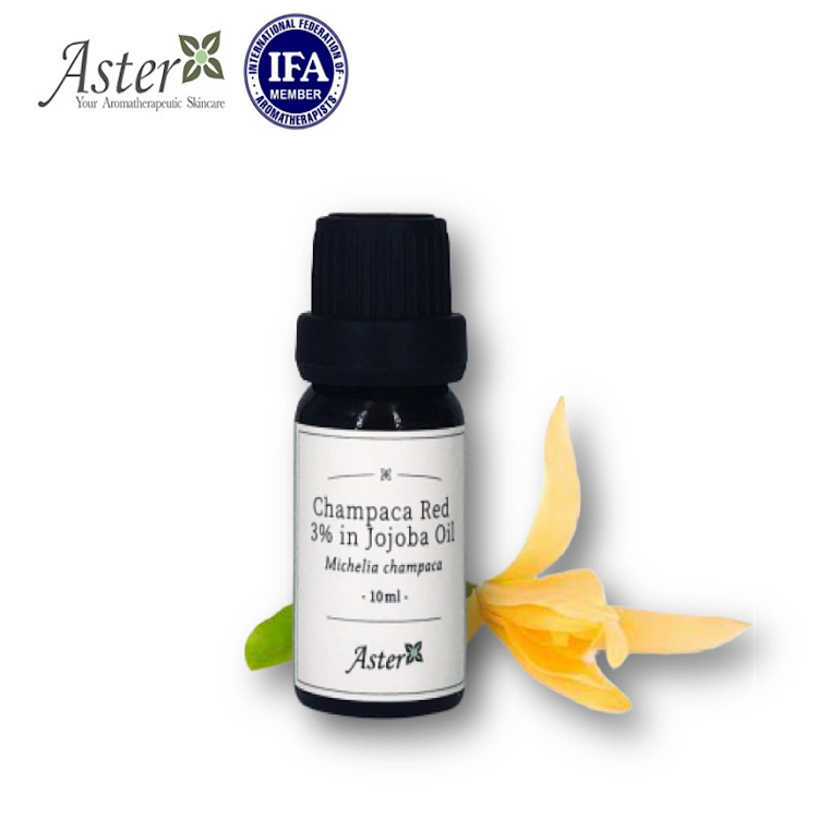 Aster Aroma 3% 黃玉蘭原精香薰油(Michelia champaca) +有機荷荷巴油(Simmondsia chinensis) - 10ml