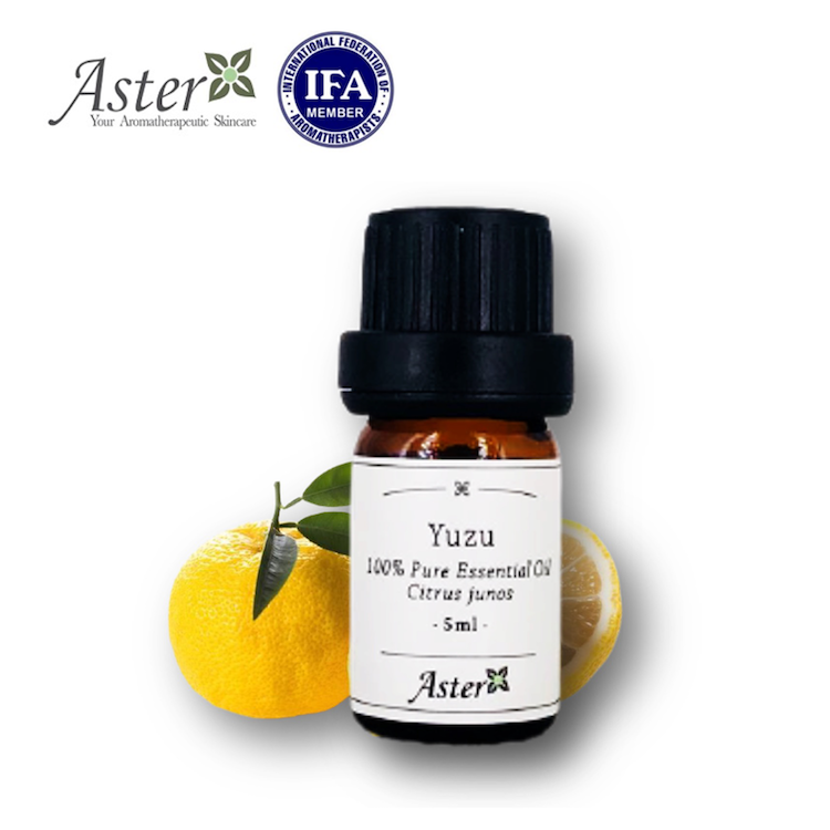 Aster Aroma 日本柚子純香薰精油 (Citrus junos) - 5ml