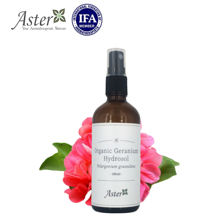 Aster Aroma 有機天竺葵花水 (Pelargonium graveolens) 100ml