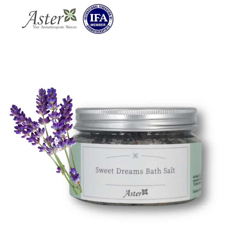 Aster Aroma 薰衣草甜睡沐浴露|香皂鹽 125g