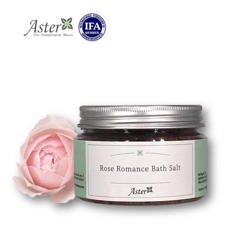 Aster Aroma 浪漫玫瑰沐浴露|香皂鹽 125g