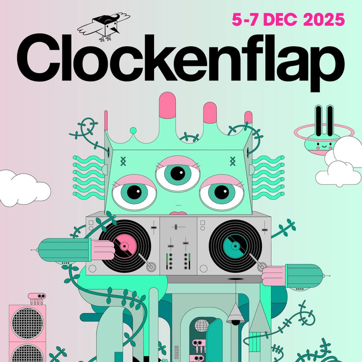 【免費參加】Clockenflap 單日門票 (星期六) 2張 (價值$2,560)