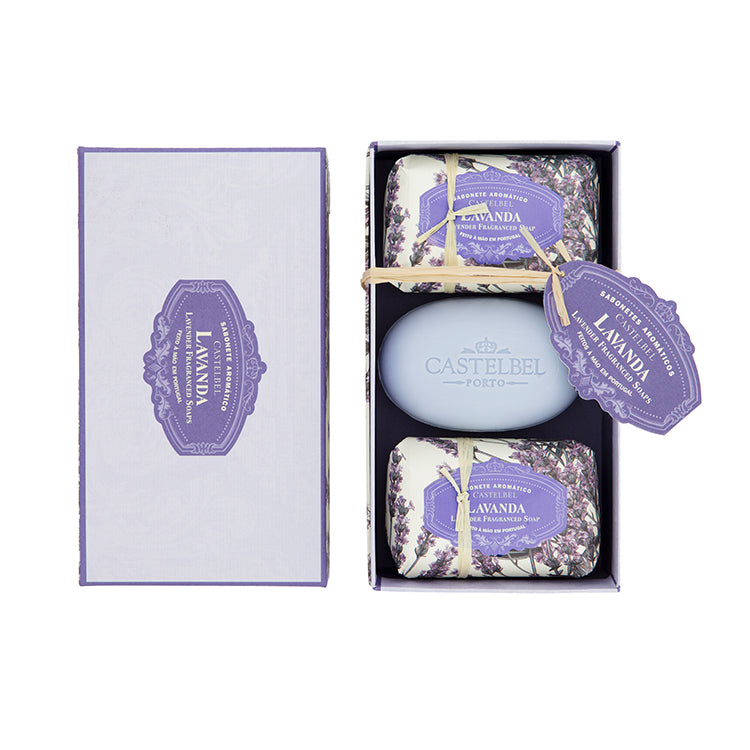 Castelbel 薰衣草香皂套裝 紫色 150g x 3
