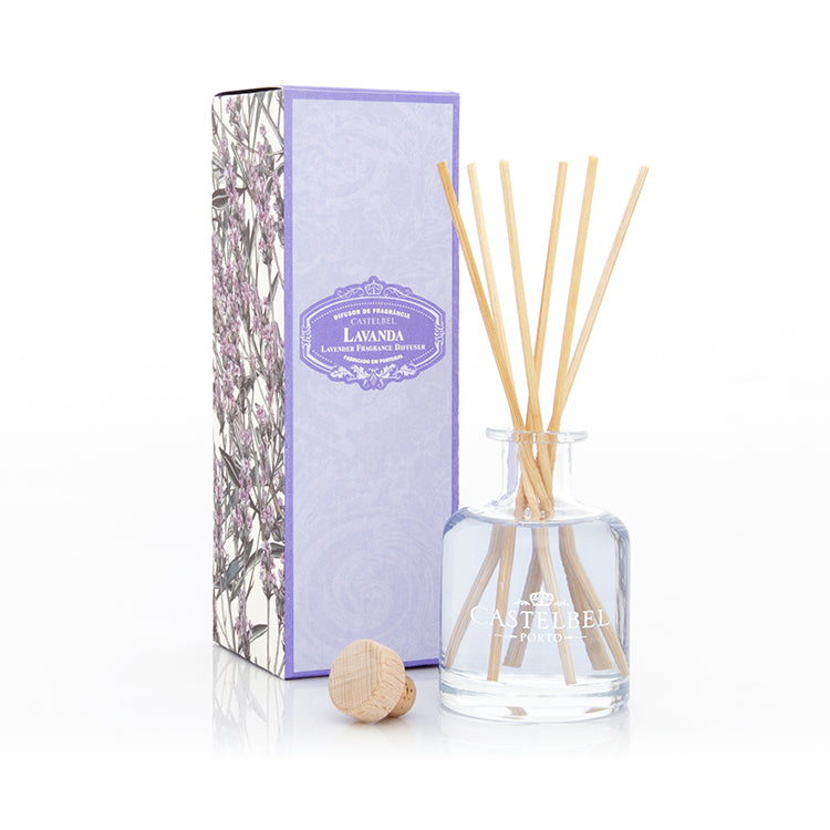 Castelbel Ambiente 薰衣草藤條香薰 紫色 100ml