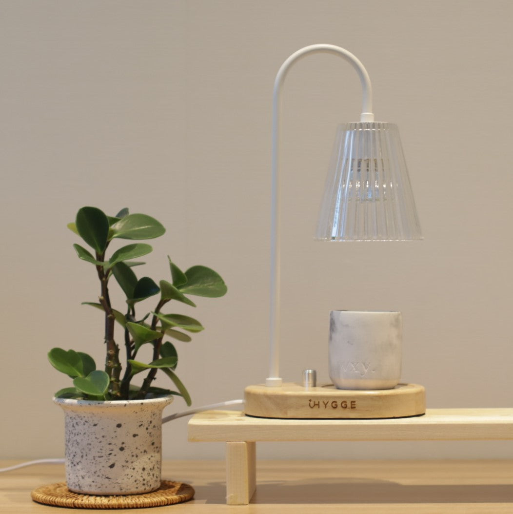 iHYGGE 融蠟燈 -透明色梯形－ 附有定時功能