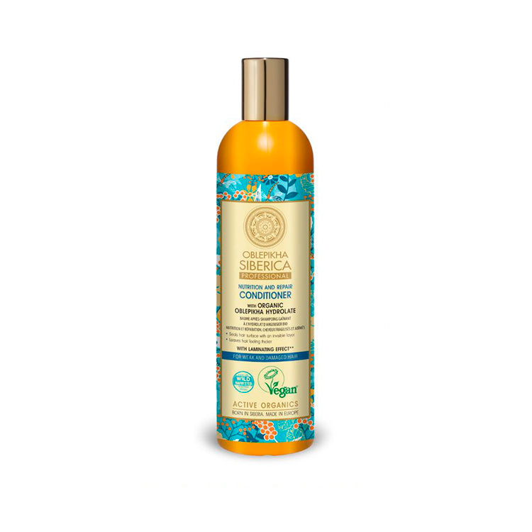 NATURA SIBERICA 沙棘果純露修復護髮素  (適合受損/幼弱髮質)  400ml