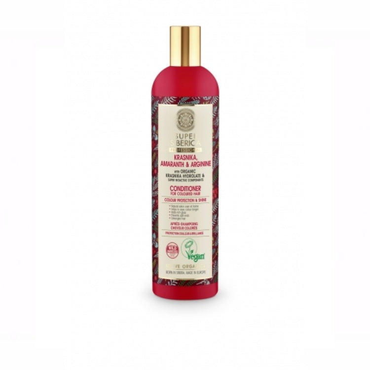 NATURA SIBERICA Super Siberica 專業系列有機曼越莓 + 莧菜護髮素 - 400ml