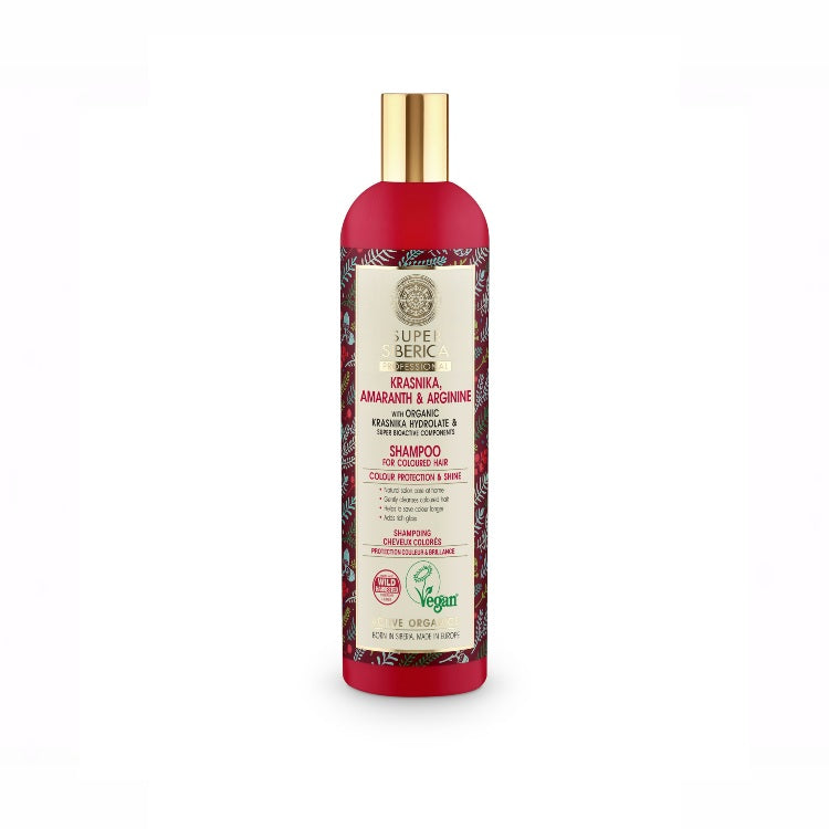 NATURA SIBERICA Super Siberica 專業系列有機曼越莓 + 莧菜洗髮水 - 400ml