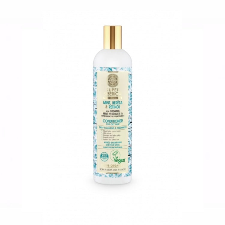 NATURA SIBERICA Super Siberica 專業系列有機薄荷護髮素 - 400ml