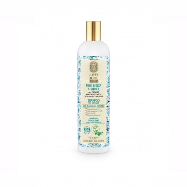 NATURA SIBERICA Super Siberica 專業系列有機薄荷洗髮水 - 400ml