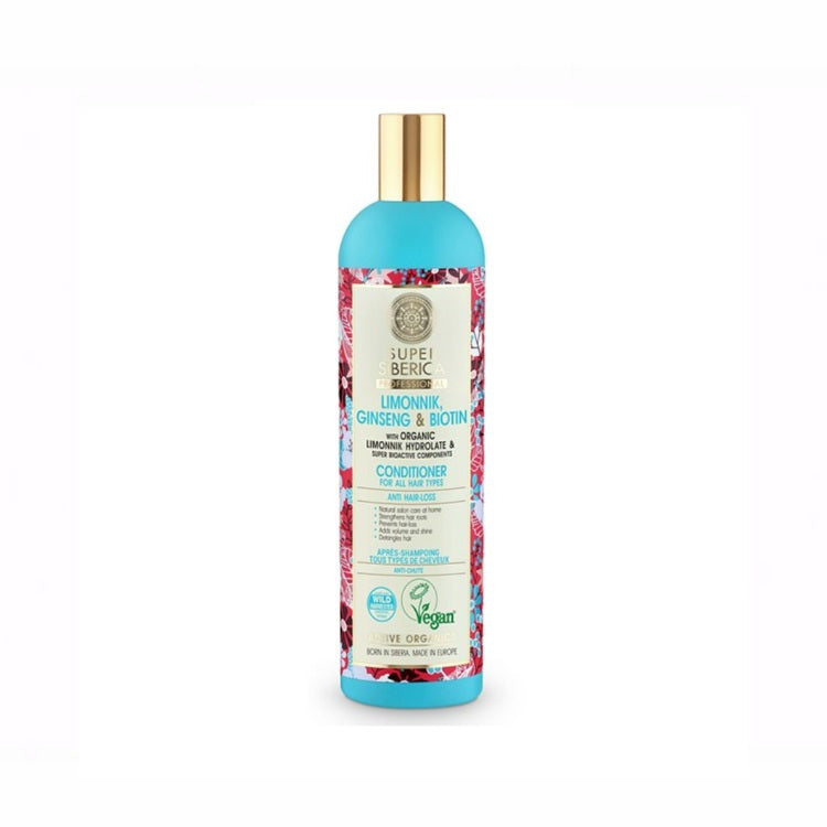 NATURA SIBERICA Super Siberica 專業系列 有機五味子人蔘防脫護髮素 - 400ml