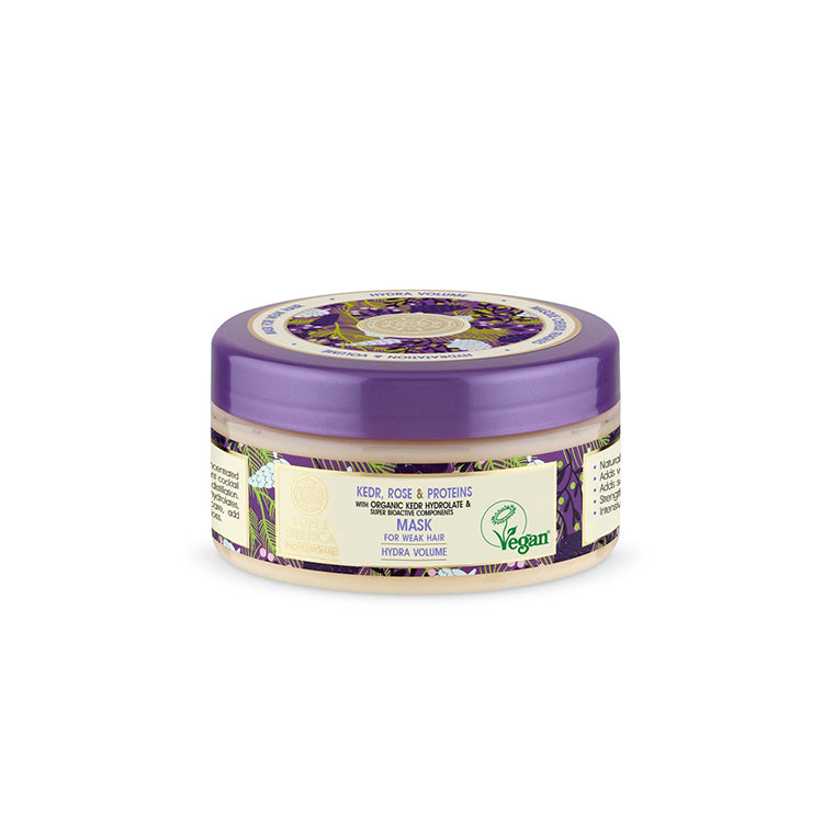 NATURA SIBERICA Super 玫瑰純露蛋白質護髮膜（乾弱）300ml