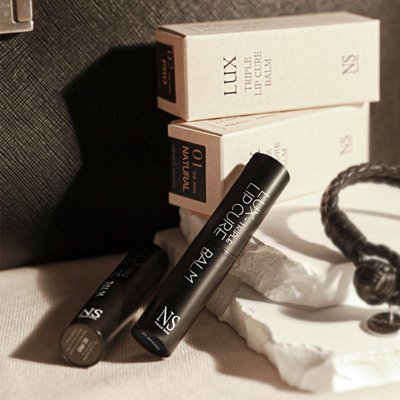 Natural Shine 天然色調三重護理唇膏 THE MAN - 2色