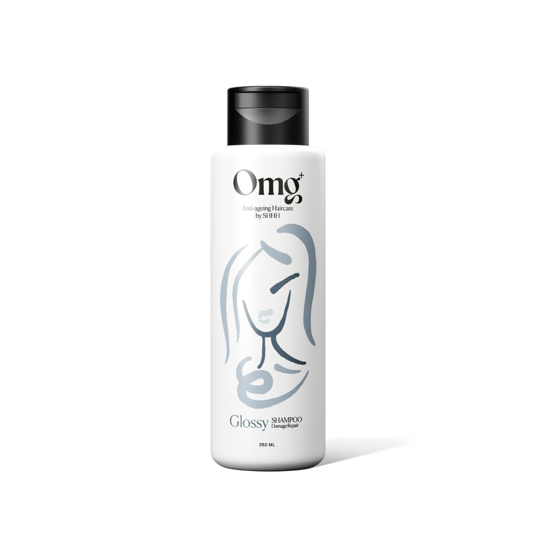 OMG+ 潤澤極緻修復洗髮露 250g (無矽) | 適合經常燙染受損或乾枯脆弱髮質