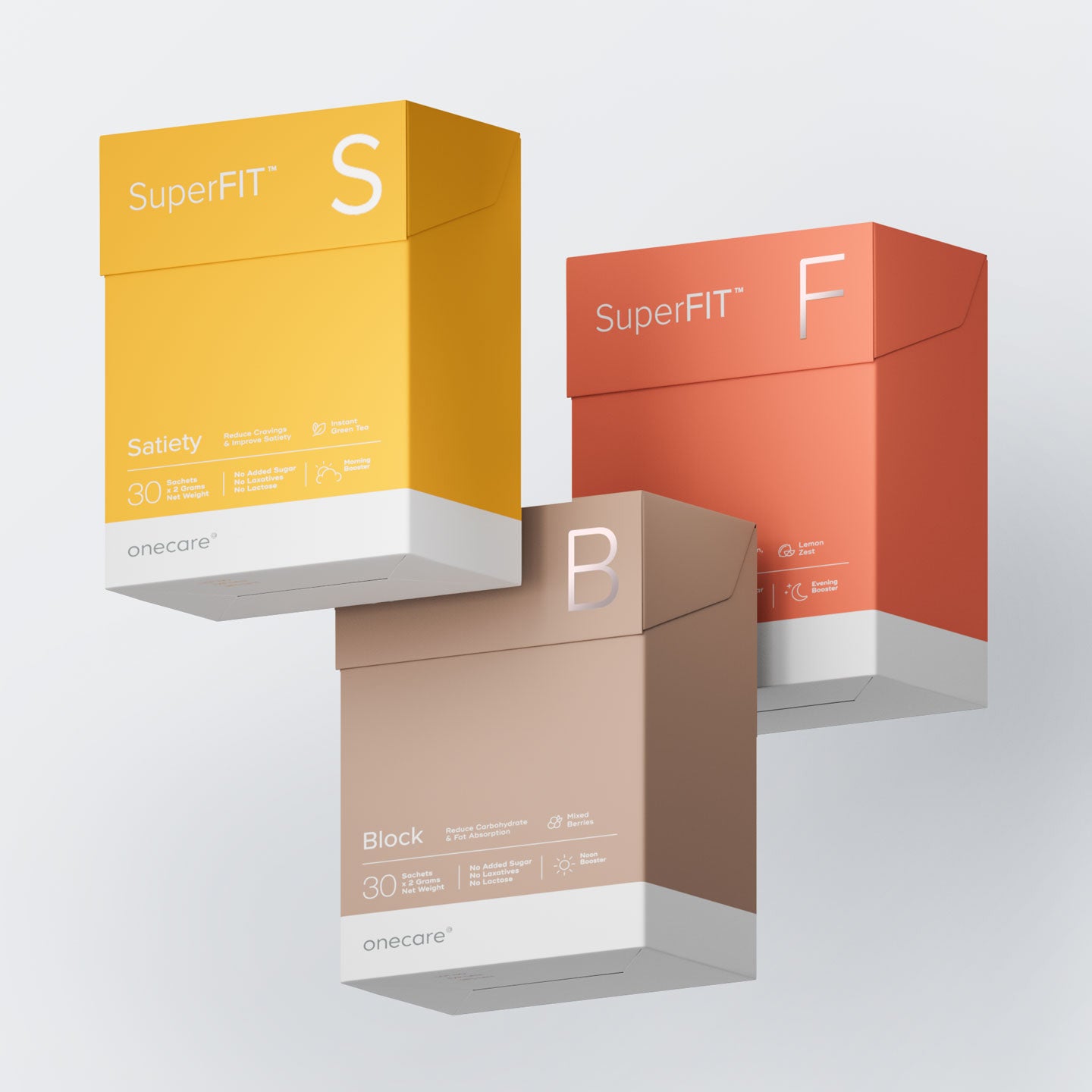 Onecare SuperFIT™ 減秤瘦身飲品 ( Satiety, Block, Flush)