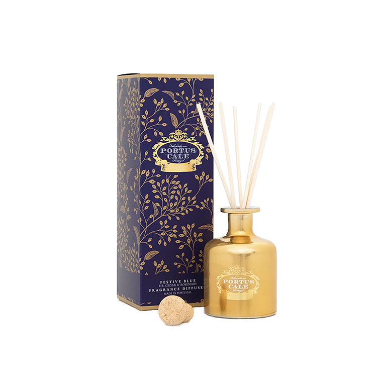 Portus Cale 喜慶藍藤條香薰 金色瓶 100ml