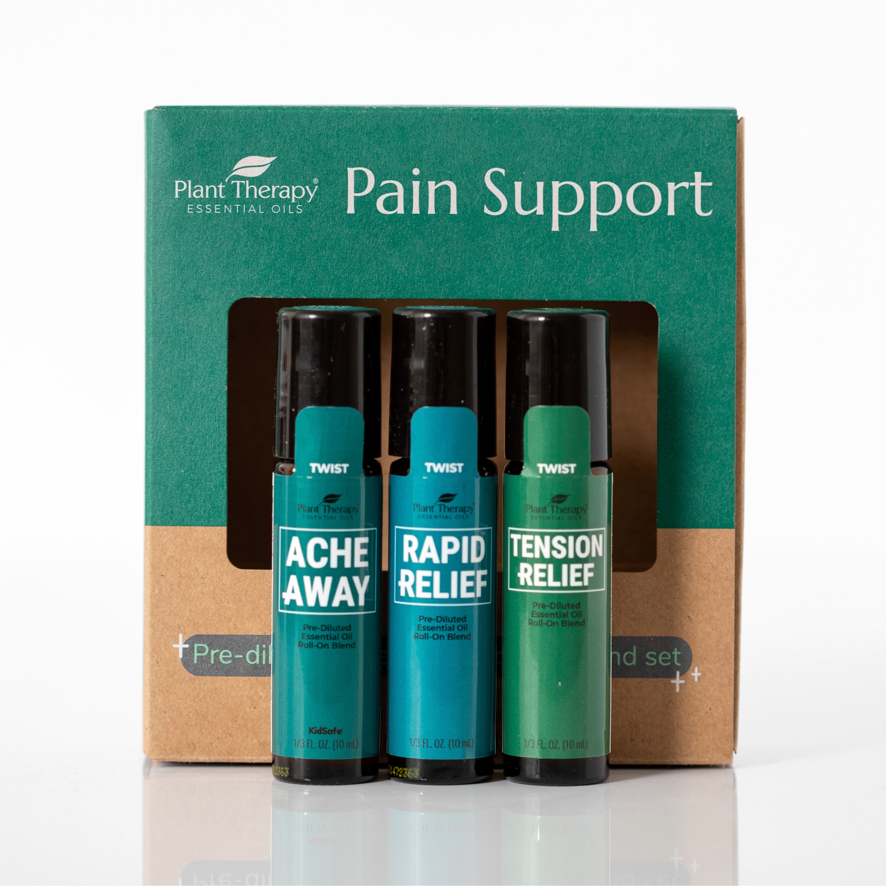 Plant Therapy 舒緩痛症滾珠精油套裝 3 x 10ml