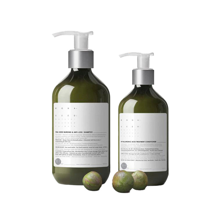 ROHASEED  - 茶籽調理洗髪護髮套裝