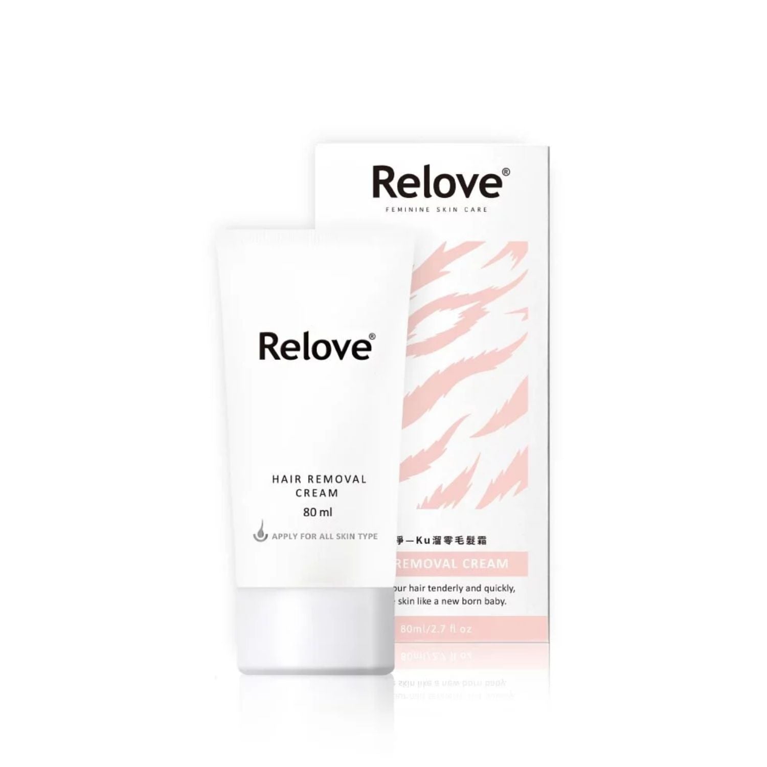 Relove 瞬淨 – Ku溜零毛髮霜 80ml
