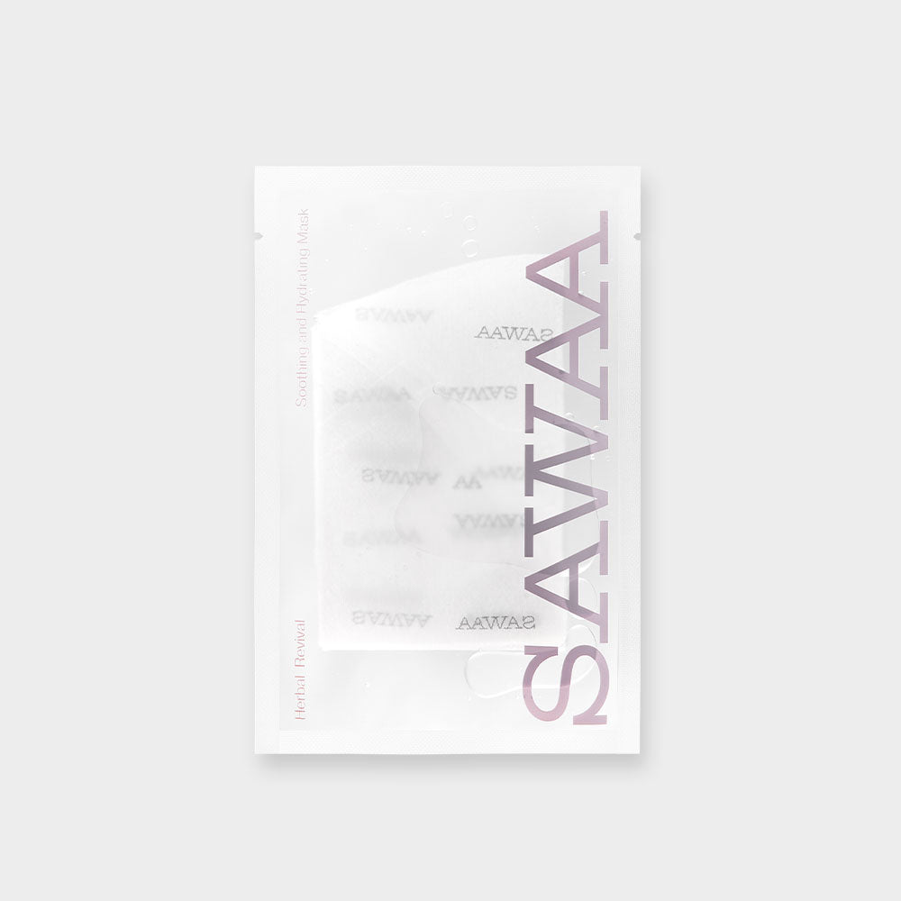 SAWAA 舒撫｜舒敏保濕面膜 5片
