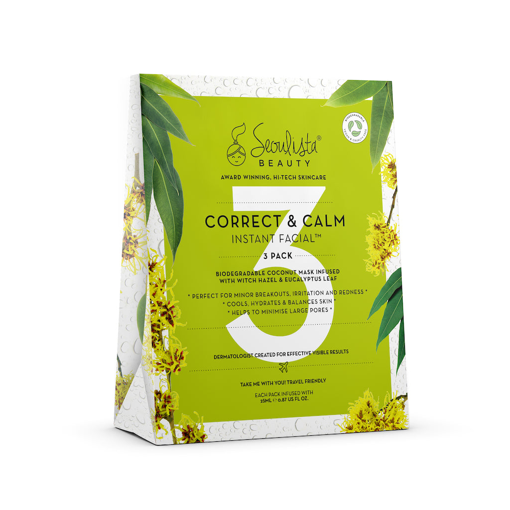 Seoulista Beauty® Correct & Calm Instant Facial Multi Pack (3EA)