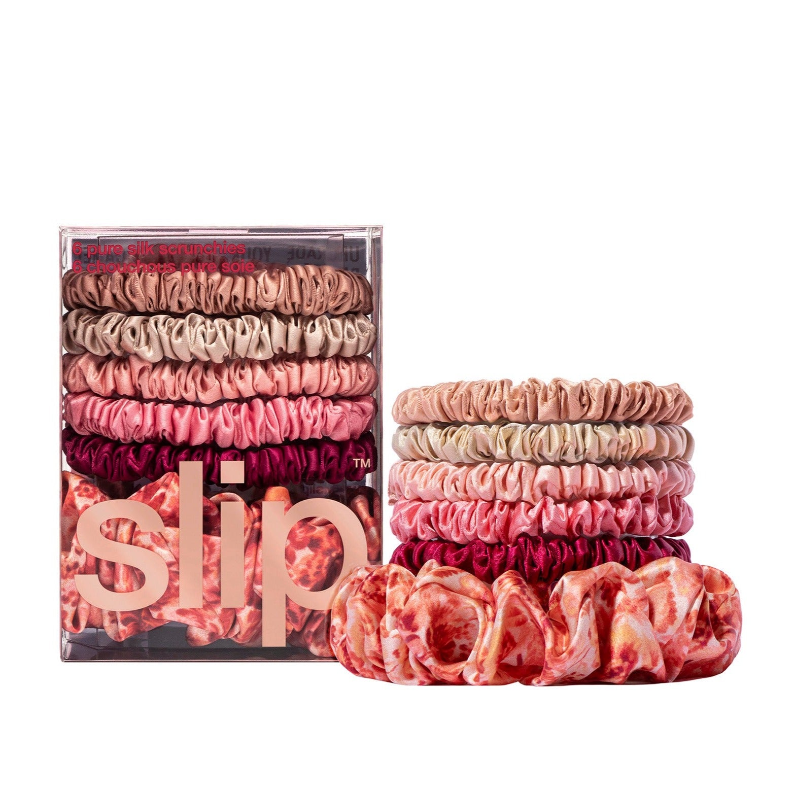 Slip Mixed scrunchies - Flora- 六色