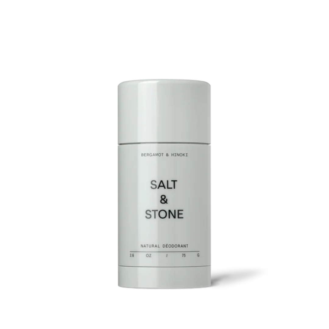 【三件87折】Salt & Stone 佛手柑與檜木 天然體香劑 - 75g | 強效