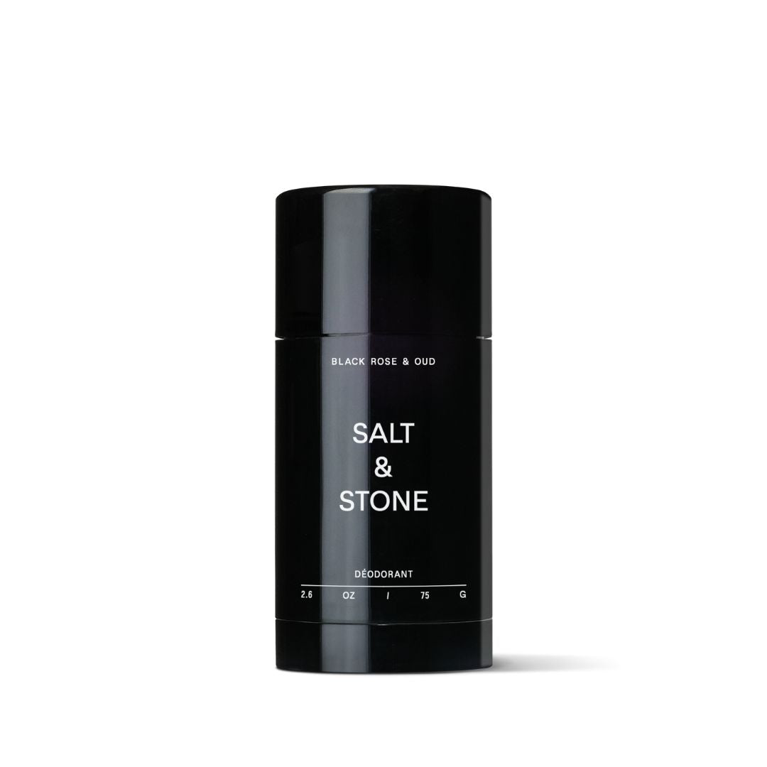 【三件87折】Salt & Stone 黑玫瑰與烏木 Formula N&ordm; 1天然體香劑 - 75g | 敏感肌適用