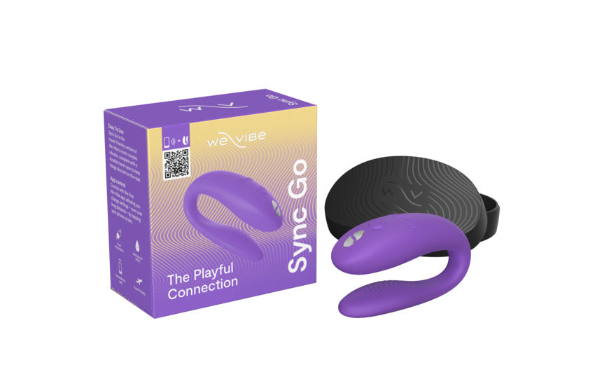We-Vibe Sync Go 智能情侶共震器 - 淺紫 (旅行專用)